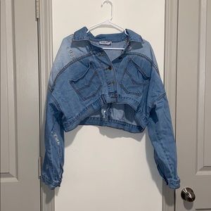 Cropped Jean Jacket